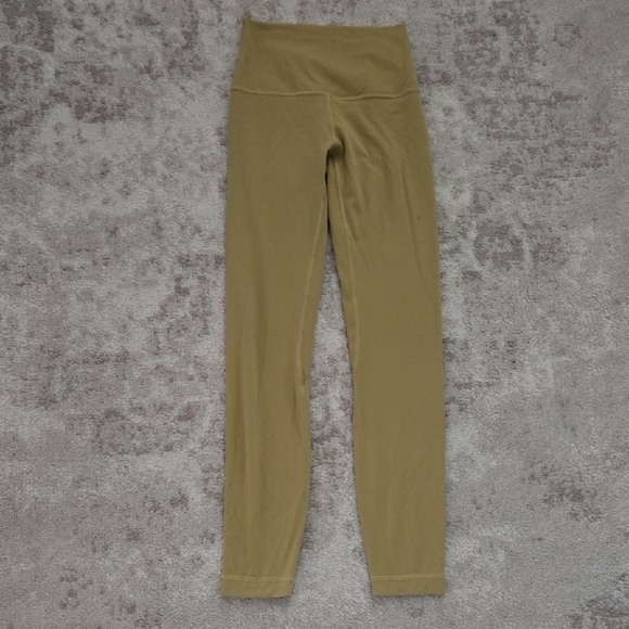 lululemon athletica Pants - Lululemon‎ High Waisted Crop Legging Size 2